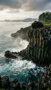 Jusangjeolli Cliff Detail
