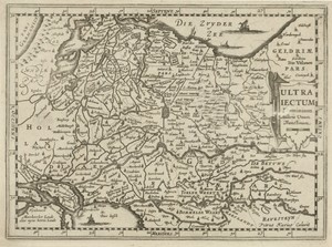 Kaart van de provincie Utrecht