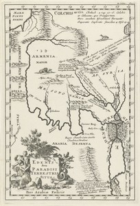 Kaart van Mesopotamië