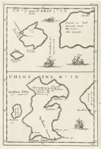 Kaarten van Kos en Chios
