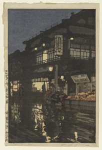 Kagurazaka Street after a Night Rain
