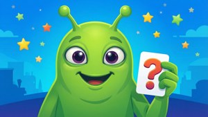 Kahoot Alien Mascot