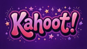 Kahoot Word Art with Stars