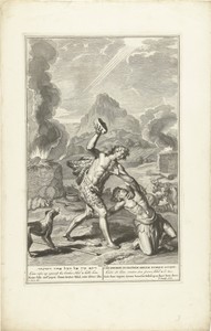 Kaïn slaat Abel dood