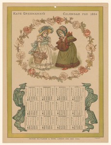 Kalender van 1884