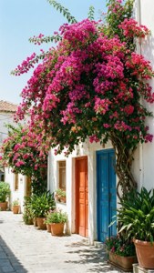 Kalkanli Bougainvillea Street