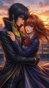 Kallen and Lelouch