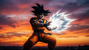 Kamehameha Sunset Silhouette