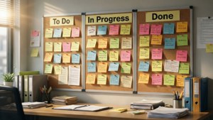 Kanban Board Desk