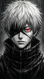 Kaneki in the Rain