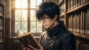 Kaneki Library Reading