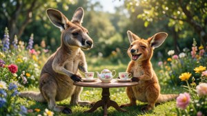 Kanga and Roo Tea