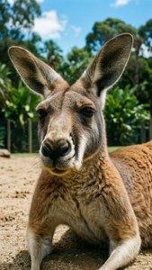 Kangaroo at Perth Zoo