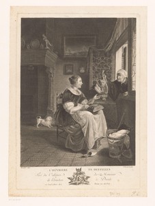 Kantkloster in een interieur