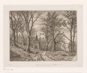 Kapel in het bos bij Stoumont