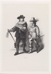 Kapitein Frans Banninck Cocq en luitenant Willem van Ruytenburch