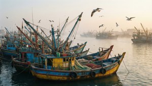 Karachi Harbour Morning