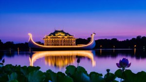 Karaweik Palace Twilight