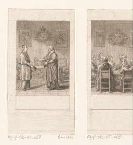 Karel van Lotharingen in gesprek met Michel de l'Hopital