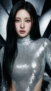 Karina Silver Closeup