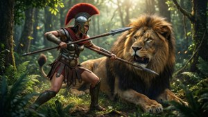 Kassandra vs Lion