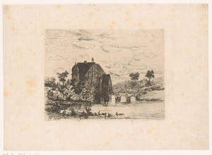Kasteel aan een rivier