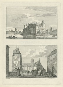 Kasteel Boetzelaer nabij Kalkar, 1746