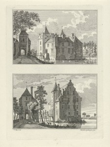Kasteel De Berckt en Kasteel Ossenbroek, 1746