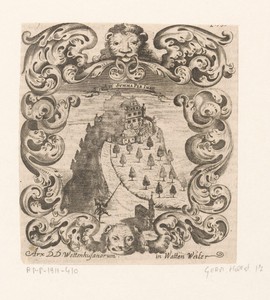 Kasteel op een berg