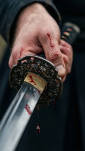 Katana Grip Close-Up