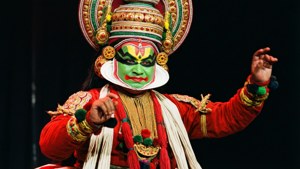 Kathakali Dancer Performance