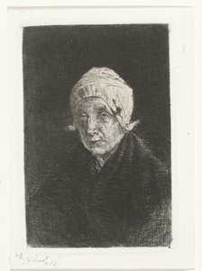 Katwijkse oude vrouw