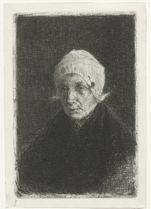 Katwijkse oude vrouw