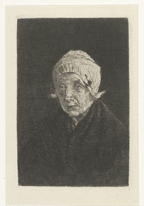 Katwijkse oude vrouw
