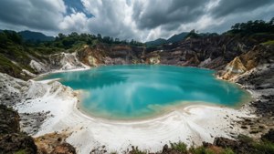 Kawah Putih Crater Lake