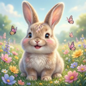 Kawaii Bunny Smile