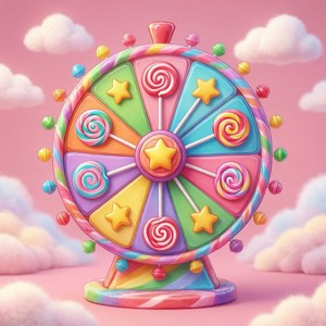 Kawaii Candy Spin Wheel