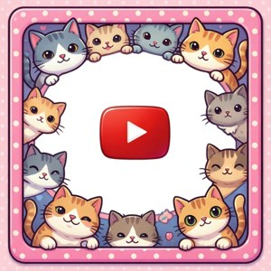 Kawaii Cat Frame