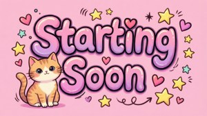 Kawaii Doodle Starting Soon