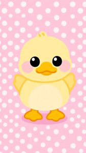Kawaii Duckling Character