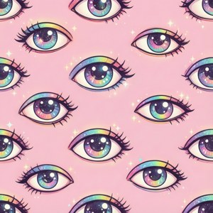Kawaii Eye Pattern