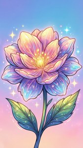 Kawaii Flower Glow