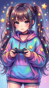 Kawaii Gamer Girl