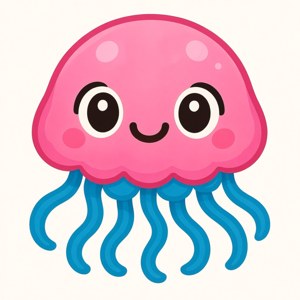 Kawaii Jellyfish