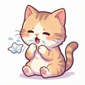 Kawaii Kitten Sneeze