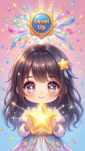 Kawaii Level Star