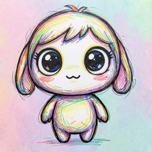 Kawaii Marker Doodle