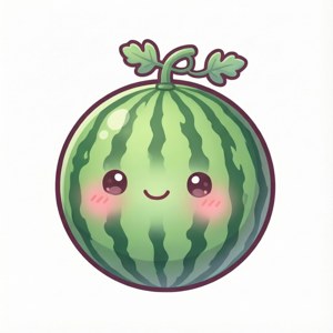 Kawaii Mini Watermelon