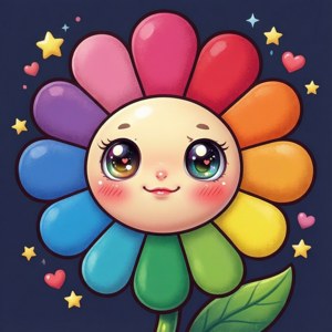 Kawaii Murakami Flower