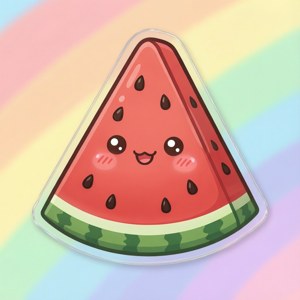 Kawaii Watermelon Slice